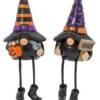 Kantenhocker Halloween Deko Zwerg 11cm -Cosly Verkaufsgeschäft halloween deko zwerg kantenhocker 11cm halloween gnome shelf sitter suesse halloween dekoration 54243