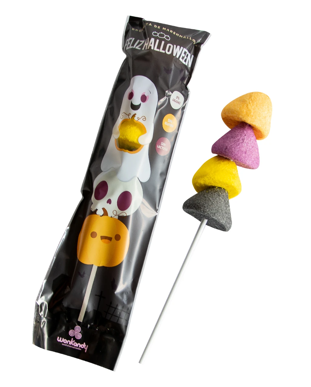 Halloween Marshmallow Geister Spieß 3 Halloween Marshmallow Geister Spieß