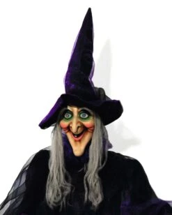 Halloween Hexe Animatronic Mit Leuchtenden Augen & Sound 175cm 5 Halloween Hexe Animatronic Mit Leuchtenden Augen & Sound 175cm -Cosly Verkaufsgeschäft halloween hexe mit leuchtenden augen und sound 175cm halloween hexe animatronic halloween und horror dekoration 51914 2