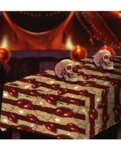 Horror Clown Zirkus Halloween Tischdecke -Cosly Verkaufsgeschäft halloween horrorclown circus tischdecke halloween horror clown circus tablecloth horror zirkus dekoration 53166 3