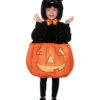 Schwarze Katze Mit Kürbis Kleinkinder Kostüm -Cosly Verkaufsgeschäft halloween katze mit kuerbis kinderkostuem halloween babykostuem online kaufen 38655 01