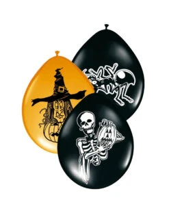 Halloween Luftballons 8Stück