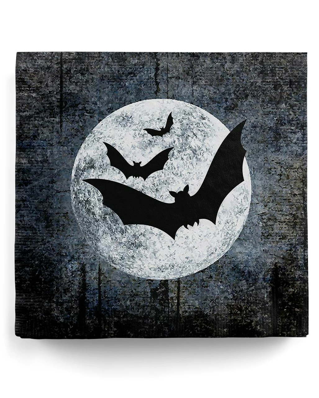 Halloween Servietten Mit Mond & Fledermäusen 20 St. 3 Halloween Servietten Mit Mond & Fledermäusen 20 St.