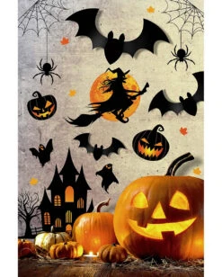 Wandsticker Halloween Schatten Motive -Cosly Verkaufsgeschäft halloween silhouetten wand sticker halloween silhouettes wand sticker schatten sticker halloween motive 53248 2