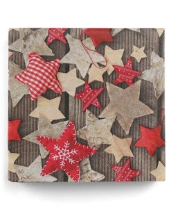 20 St. Sternenmotiv Papierservietten