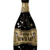 Happy New Year Champagner Flasche Folienballon -Cosly Verkaufsgeschäft happy new year champagner flasche folienballon silvester deko 39202