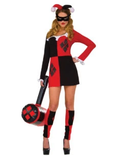 Mini-Kostümkleid Harley Quinn