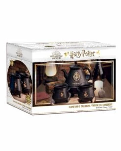 Harry Potter Teekanne & Hexenkessel Teeservice 3-tlg. -Cosly Verkaufsgeschäft harry potter hexenkessel teeservice 3tlg harry potter geschenke und merchandise harry potter teapot set 521527