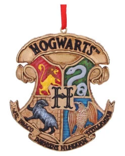 Harry Potter Hogwarts Crest Christbaumkugel