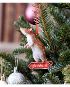 Harry Potter Scabbers Christbaumkugel -Cosly Verkaufsgeschäft harry potter scabbers weihnachtskugel harry potter scabbers hanging ornament harry potter merchandise 52500 07