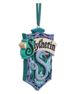 Harry Potter Slytherin Wappen Hängeornament 8cm -Cosly Verkaufsgeschäft harry potter slytherin crest haenge ornament 8cm harry potter slytherin weihnachtskugel hogwarts merchandise 53991 4