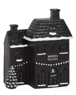 Hounted House Räucherkegel Haus -Cosly Verkaufsgeschäft haunted house raeucherkegel halter haunted house incense cone burner halloween homeware 53588 02