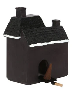 Hounted House Räucherkegel Haus -Cosly Verkaufsgeschäft haunted house raeucherkegel halter haunted house incense cone burner halloween homeware 53588 03