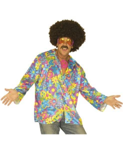 Hippie Hemd Blau XL