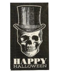 16 Vintage Totenkopf Servietten