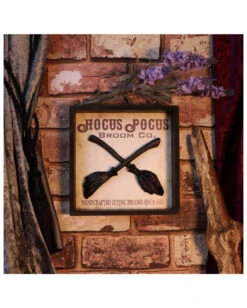 Hocus Pocus Hexenbesen Im Bilderrahmen 20cm 13 Hocus Pocus Hexenbesen Im Bilderrahmen 20cm -Cosly Verkaufsgeschäft hocus pocus hexenbesen wandbild hocus pocus witch broom wall art halloween dekoration 51063 06