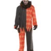 Böser Clown Kostüm Mit Rüschenkragen -Cosly Verkaufsgeschäft horror clown kostuem mit rueschenkragen halloween killer clown verkleidung boeser harlekin kostuem 25090
