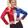 Harley Quinn Suicide Squad Kostümjacke -Cosly Verkaufsgeschäft horrorshop com harley quinn kostuem set harley quinn suicide squad kostuem jacke und shirt 27131