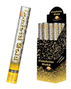 Konfetti Kanone Golden