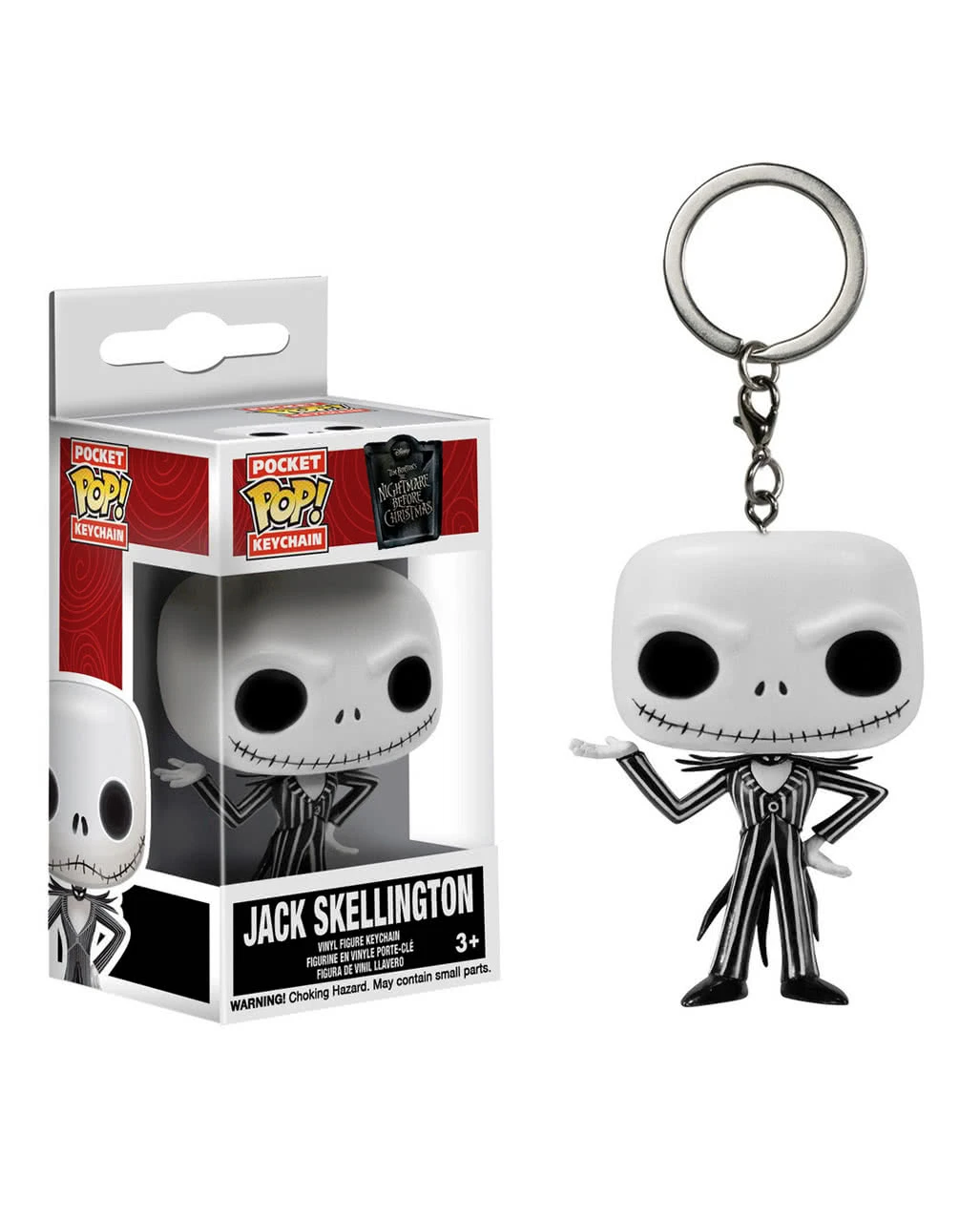 Pocket POP Schlüsselanhänger Jack Skellington 2 Pocket POP Schlüsselanhänger Jack Skellington