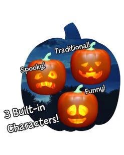 Jabberin Jack Animierter Halloween Kürbis -Cosly Verkaufsgeschäft jabberin jack sprechender halloween kuerbis jabberin jack animated halloween pumpkin halloween deko und halloween animatronics 51656 3