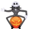 Jack Skellington Auf Kürbis Halloween Greeter 2 Jack Skellington Auf Kürbis Halloween Greeter -Cosly Verkaufsgeschäft jack skellington auf kuerbis halloween greeter halloween und horror deko nightmare before christmas deko 51491