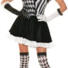 Jester Frauenkostüm -Cosly Verkaufsgeschäft jester damenkostuem jester frauenkostuem jester woman costume 38718 01 3
