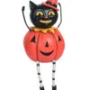 Johanna Parker Kürbis Katze Vintage Figur -Cosly Verkaufsgeschäft johanna parker katze pumpkin body vintage figur cat pumpkin body vintage figure halloween dekoration 52924