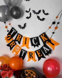 Trick Or Treat Girlande KILLSTAR 5 Trick Or Treat Girlande KILLSTAR -Cosly Verkaufsgeschäft killstar trick or treat girlande killstar halloween dekoration gothic halloween dekoration halloween party zubehoer halloween accessoires online shoppen 53818