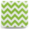 Zick-Zack Servietten Kiwi Grün 20 St. -Cosly Verkaufsgeschäft kiwi gruene zick zack servietten tischdekoration sommerparty zickzack muster napkins 35759 01