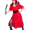 Karibik Piratenfrau Kostüm -Cosly Verkaufsgeschäft klassisches piratin damenkostuem seeraeuberin kostuem pirate ladys costume 54528 01