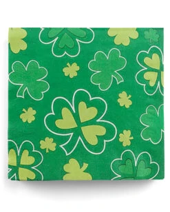 St. Patrick's Day Kleeblatt Servietten