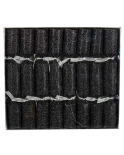 Knallbonbons Mit Glitzereffekt Schwarz 8 St.