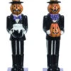 Kürbis Figur Mit Zylinder Und Anzug -Cosly Verkaufsgeschäft kuerbis gentleman mit zylinder dekofigur pumpkin gentleman with top hat figure halloween deko 53041
