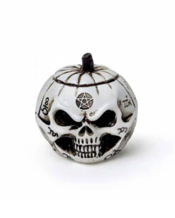 Kürbis Totenkopf Miniatur Figur 3cm