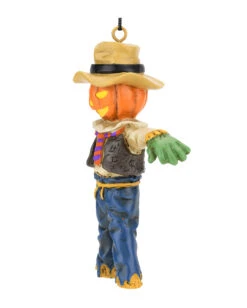 Kürbis Vogelscheuche Christbaumkugel 9,5cm -Cosly Verkaufsgeschäft kuerbis vogelscheuche weihnachtskugel halloween und horror weihnachtsdeko scarecrow ornament 54755 5