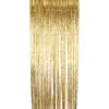 Goldener Lametta Vorhang