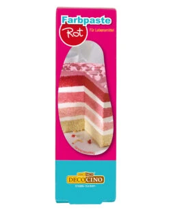 Rote Lebensmittelfarbe