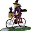 Lemax Spooky Town - Hexe Auf Fahrradtour -Cosly Verkaufsgeschäft lemax spooky town be witching bike ride halloween deko hexe auf fahrradtour spooky town figur kaufen 53860