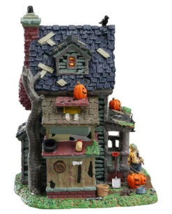 Lemax Spooky Town - Unheimliches Haus Der Nachbarschaft -Cosly Verkaufsgeschäft lemax spooky town creepy neighborhood house spooky town gebaeude kaufen 53848 03
