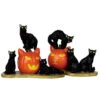 Lemax Spooky Town - Halloween Katzen 2er Set -Cosly Verkaufsgeschäft lemax spooky town halloween cats 2er set halloween deko spooky town figuren kaufen 53725 01