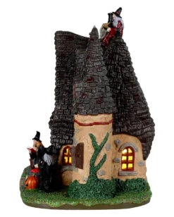 Lemax Spooky Town - Das Hexenhäuschen -Cosly Verkaufsgeschäft lemax spooky town the witchs cottage halloween deko hexenhaus spooky town gebaeude 53858 3