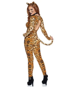 Leoparden Jumpsuit Kostüm -Cosly Verkaufsgeschäft leoparden jumpsuit kostuem tier kostueme fuer fasching 37848 2