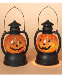 Leuchtende Wasserkugel Halloween Kürbis Laterne 20cm -Cosly Verkaufsgeschäft leuchtende halloween kuerbis wasserkugel laterne 20cm lighted halloween spinning water globe pumpkin lantern 54173 2