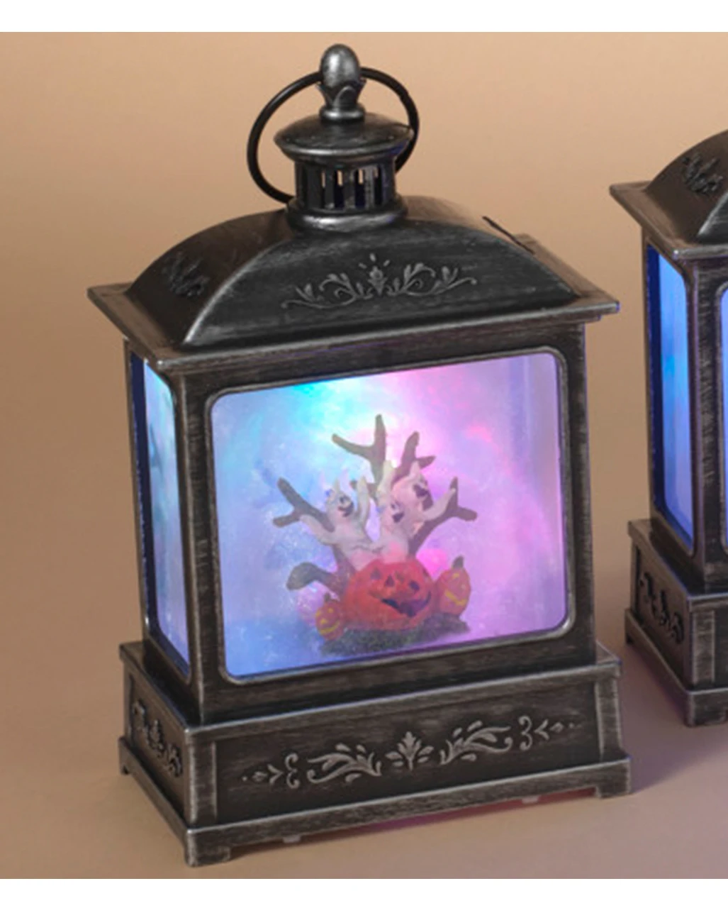 Leuchtende Halloween Baum Wasserkugel Laterne 21cm 4 Leuchtende Halloween Baum Wasserkugel Laterne 21cm – Bild 2