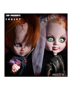 Living Dead Dolls Chucky Und Tiffany Set 25cm -Cosly Verkaufsgeschäft living dead dolls chucky and tiffany puppenset living dead dolls chucky and tiffany action figurine set 50889 05
