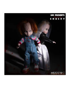 Living Dead Dolls Chucky Und Tiffany Set 25cm -Cosly Verkaufsgeschäft living dead dolls chucky and tiffany puppenset living dead dolls chucky and tiffany action figurine set 50889 06
