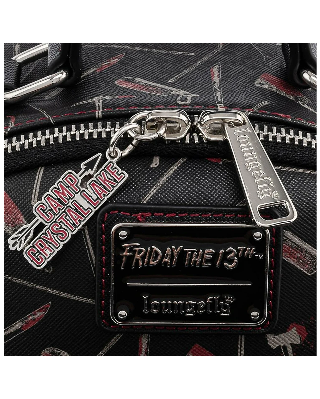 Friday The 13th Jason Mask Mini-Rucksack Von Loungefly 8 Friday The 13th Jason Mask Mini-Rucksack Von Loungefly – Bild 6
