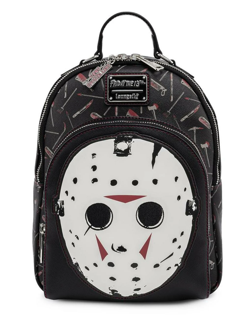 Friday The 13th Jason Mask Mini-Rucksack Von Loungefly 3 Friday The 13th Jason Mask Mini-Rucksack Von Loungefly