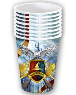 Zauberschule Magical School Pappbecher 6 St. 7 Zauberschule Magical School Pappbecher 6 St. -Cosly Verkaufsgeschäft magical school zauberlehrling pappbecher magical school paper cups zauberschule halloween deko kinder 53209 3